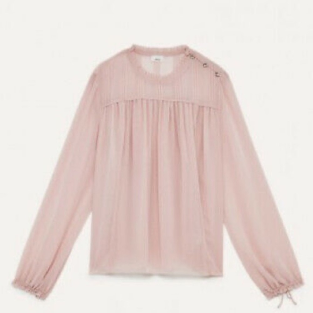 -Wilfred Aritiza Camille Pink Crepe Lourdes